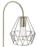 Miniatyrbild 6 av 9: Bordslampa i Mässing Färg Elegant Unik Metall Lampfot