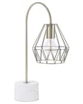 Miniatyrbild 1 av 9: Bordslampa i Mässing Färg Elegant Unik Metall Lampfot