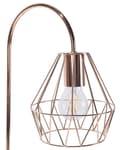 Miniatyrbild 6 av 9: Bordslampa i Koppar Färg Elegant Unik Metall Lampfot