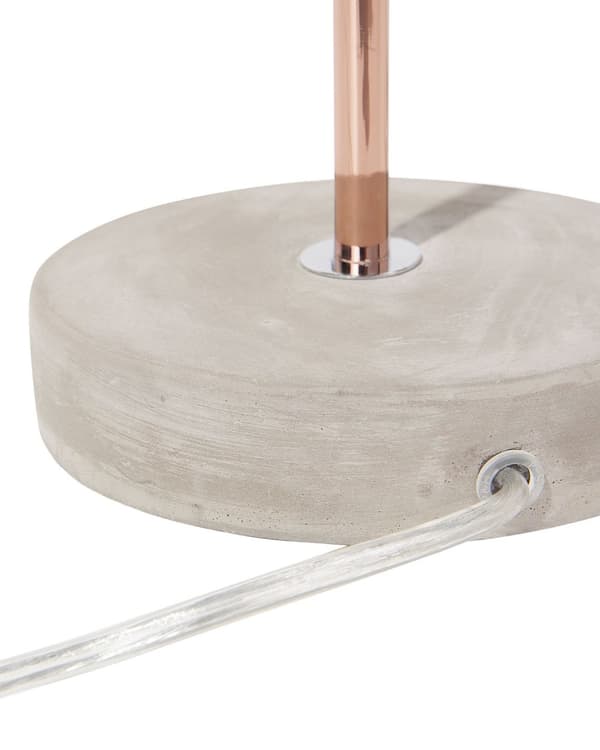 Bordslampa i Koppar Mässing Modern Design Betong Lampfot