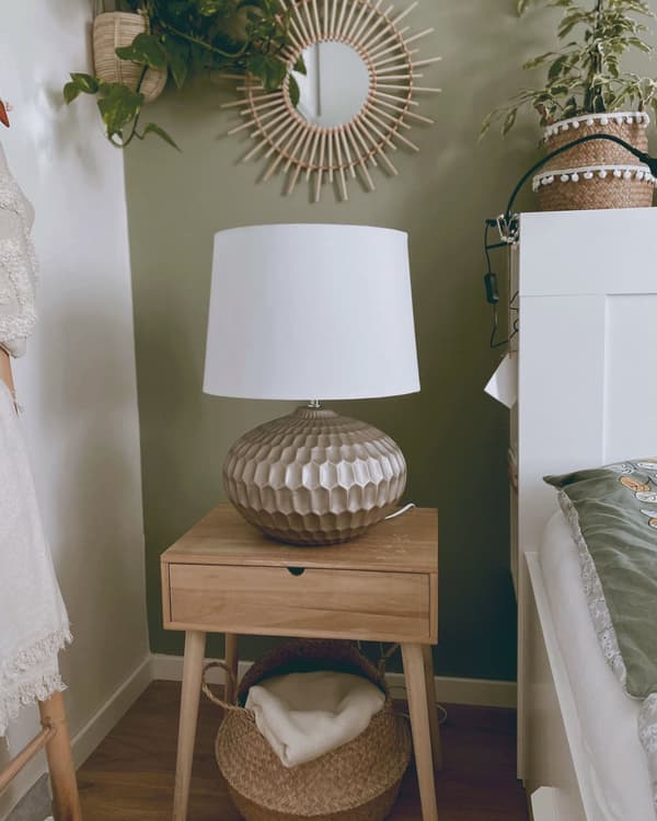 Bordslampa i Guld Färg Klassisk Stil
