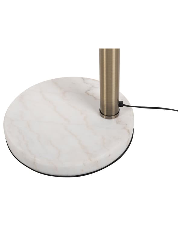 Golvlampa Guld Färg Kromad Metall 210 cm Justerbar 5 Ljus