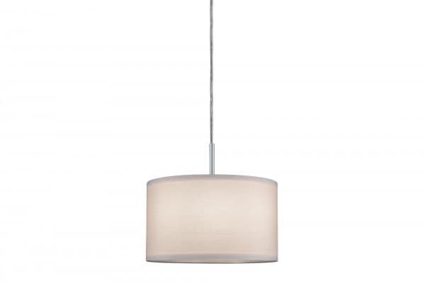 Paulmann 603.51, Matsal, inomhus, Gräddfärgad, Tyg, Rund, Monokromatiskt