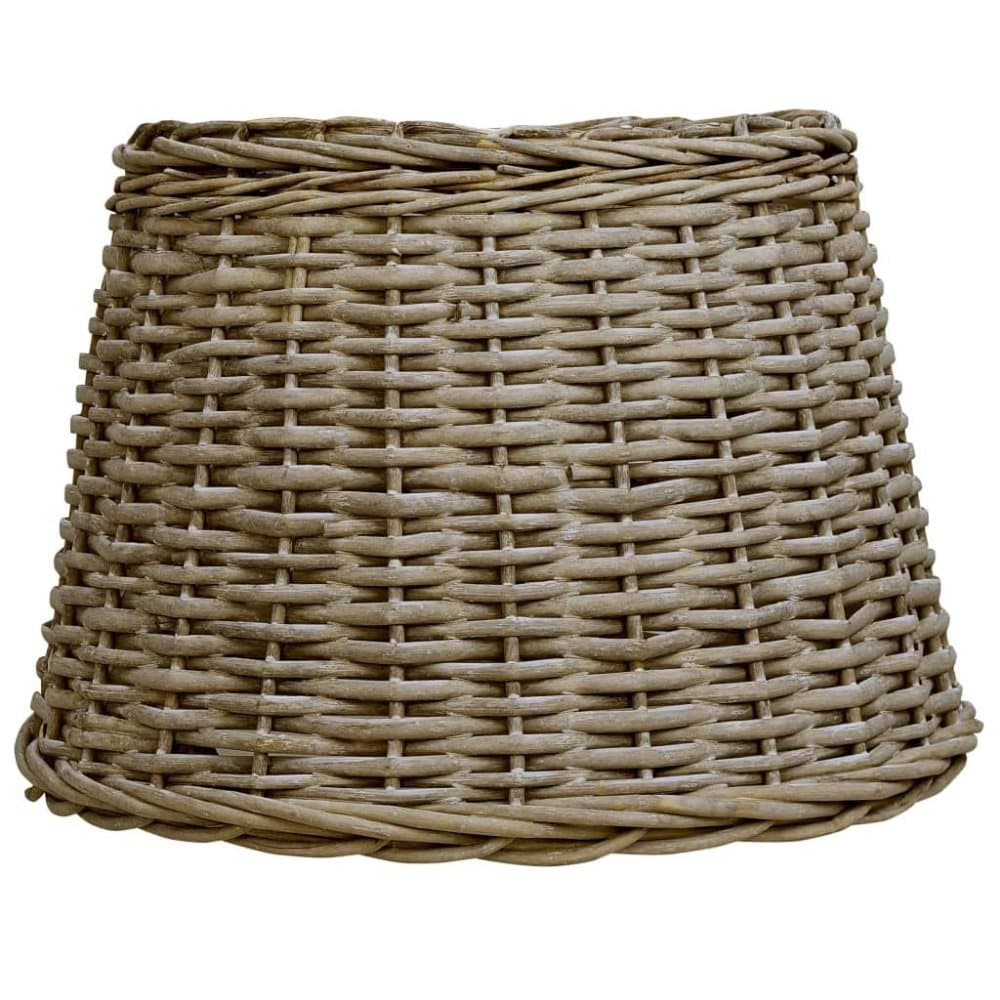 vidaXL Lampunvarjostin paju 50x30 cm ruskea