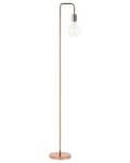 Miniatyrbild 1 av 10: Koppargolvlampa 140 cm Exponerad Högblank Glödlampa
