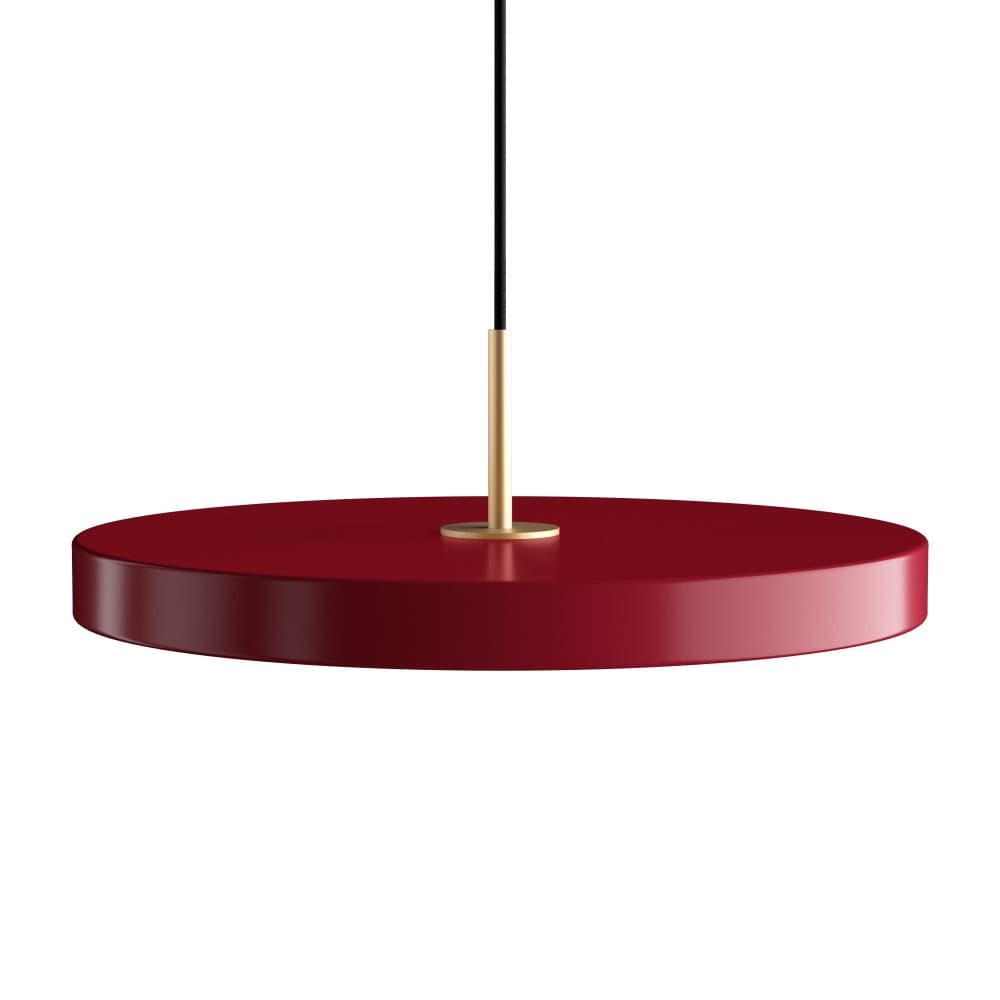Asteria Ruby Red Ø 43x 4 cm, 2.7m cordset