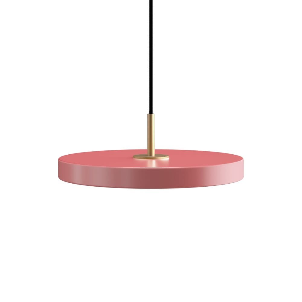 Asteria Mini nuance rose Ø 31 x 10,5 cm, 2.7m cordset
