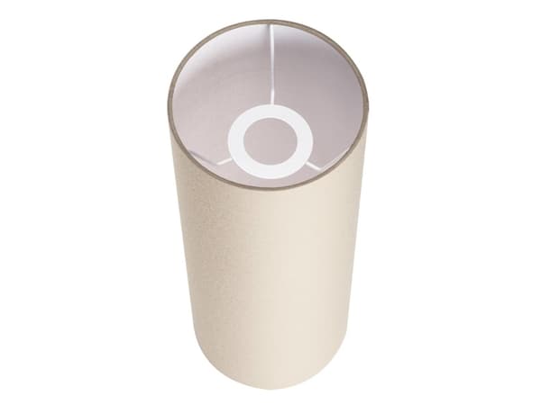 SLV FENDA, Universal, inomhus, Beige, Textil, Cylinder, Monokromatiskt