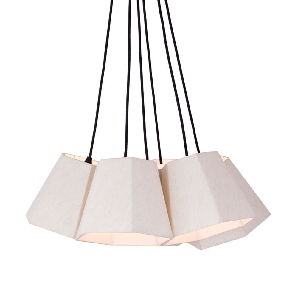 Hänglampa Hängande lampa 6-Flame Taklampa matbordskluster