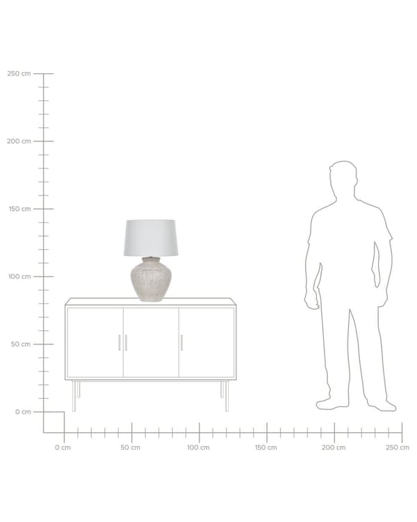 Bordslampa Grädde keramik bas vit trumma tyg skärm hem ljus traditionell design