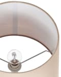 Miniatyrbild 8 av 10: Bordslampa Guldbrun Keramik 47 cm Geometriskt Mönster Beige Empire Skärm Nattduksbord Vardagsrum Sovrum Belysning Retro stil
