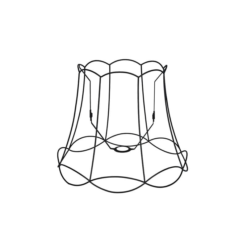 Metall lampskärm svart 45/36 - Granny Frame