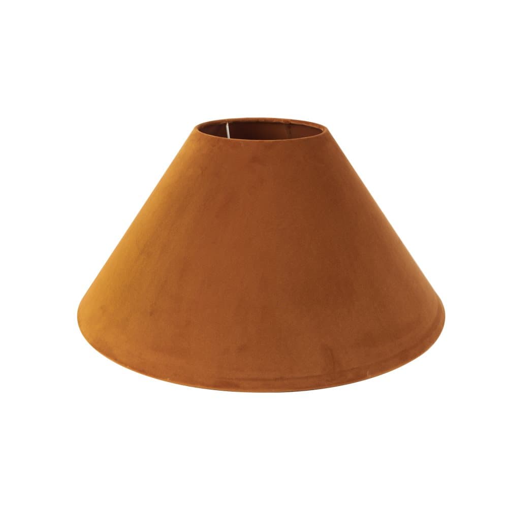 Lampskärm velour 50 / 17.5 / 25 pumpa krydda