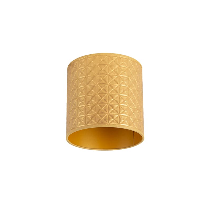Lampskärm guld 20/20/20 triangel design
