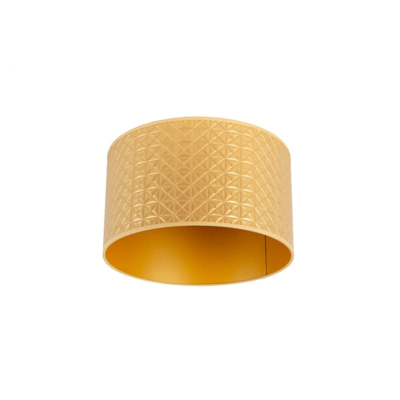 Lampskärm guld 35/35/20 triangel design