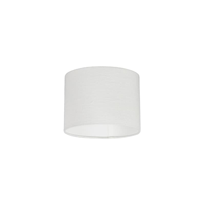 Tyg lampskärm vit 20/20/15