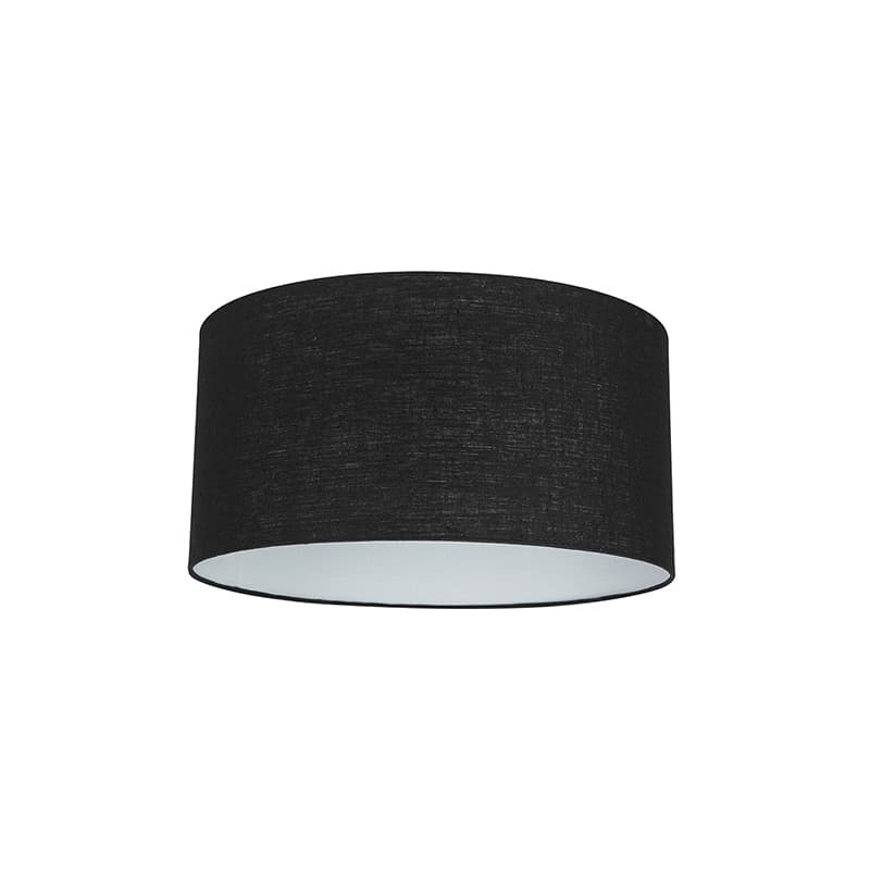 Tyg lampskärm svart 50/50/25
