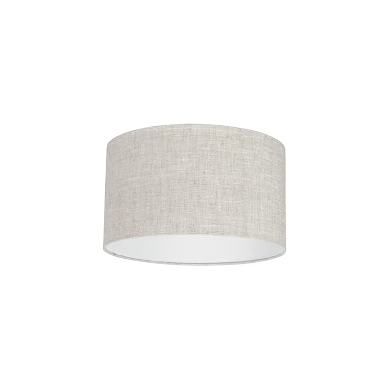 Tyg lampskärm ljusgrå 35/35/20