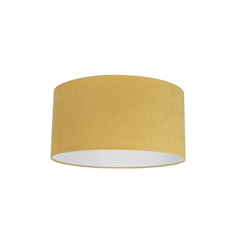 Tyg lampskärm gul 50/50/25