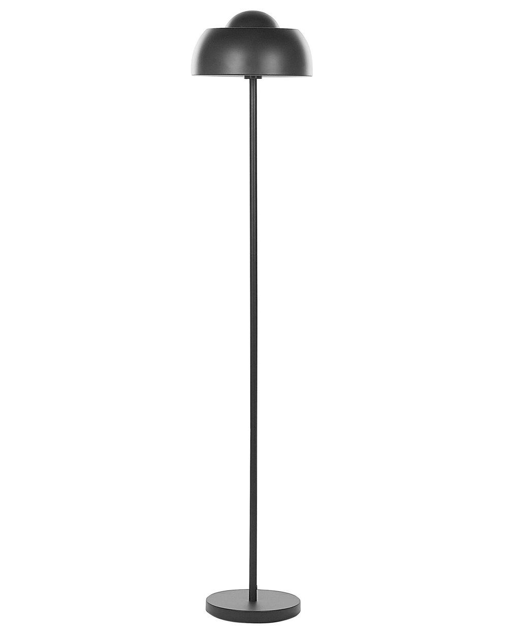 Golvlampa metall 148 cm svart SENETTE