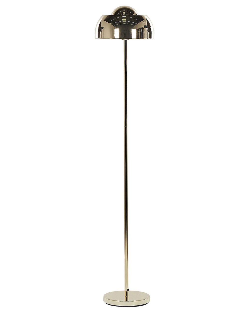 Golvlampa metall 148 cm guld SENETTE
