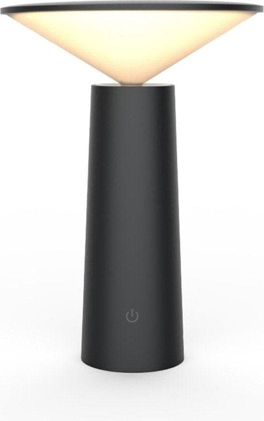 Lampskärm - Desk Lamp | Med pekskärm | Svart | Stående lampa | För vardagsrum, sovrum, skrivbord, sängbord | Bordslampa | Led