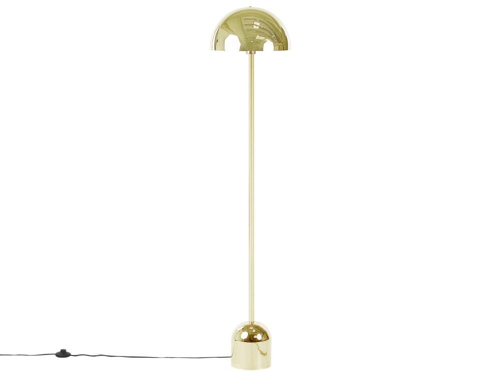 Golvlampa 158 cm metall guld MACASIA