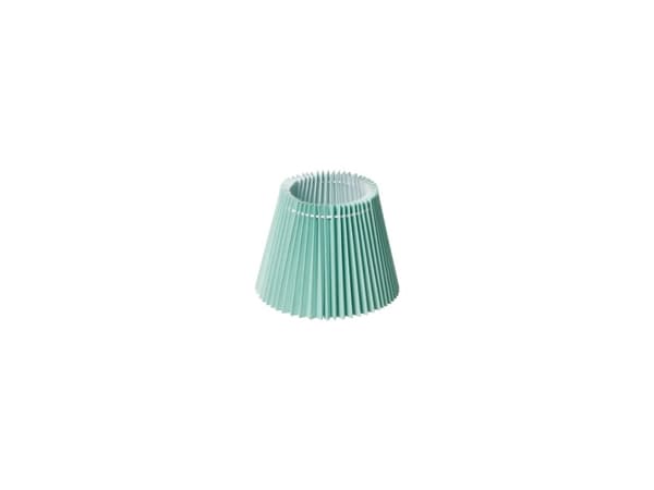 PLISSESKÆRM EMMA VILLA SIDE 14 CM GRØN