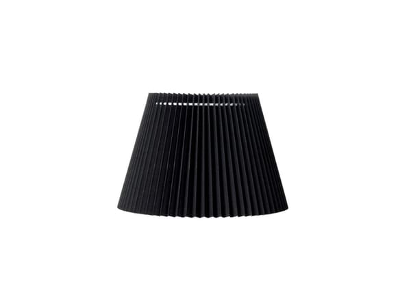 PLISSESKÆRM EMMA VILLA VÆG/PENDEL SIDE 18 CM SORT