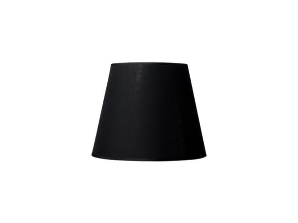 LAMPESKÆRM ISABELLA DOMUS H. 24,0 CM SORT/KOBBER