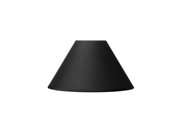 LAMPESKÆRM EMMA PALACIO H 16,5 CM SORT