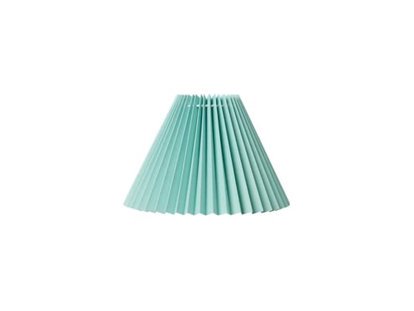 PLISSESKÆRM EMMA PISO VÆG/PENDEL SIDE 18 CM GRØN
