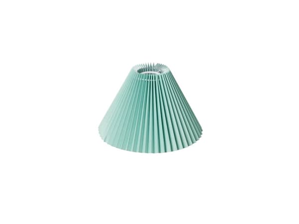 PLISSESKÆRM EMMA PISO VÆG/PENDEL SIDE 21 CM GRØN