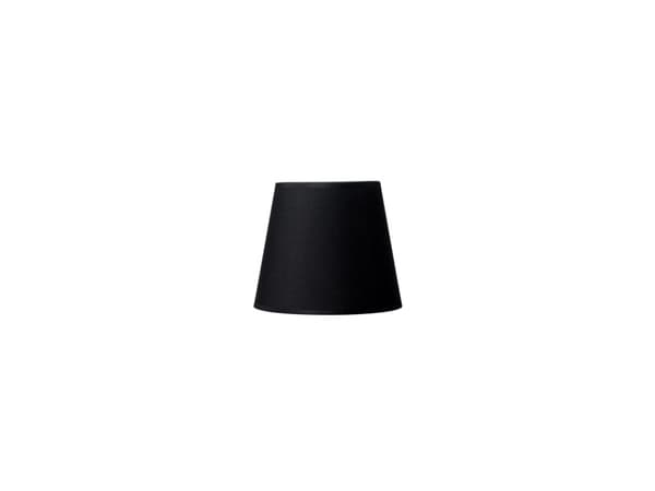 LAMPESKÆRM ISABELLA DOMUS H. 14,5 CM SORT/KOBBER