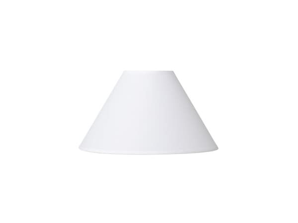 LAMPESKÆRM EMMA PALACIO H 16,5 CM HVID