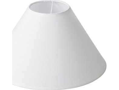 LAMPESKÆRM EMMA PALACIO H 16,5 CM HVID