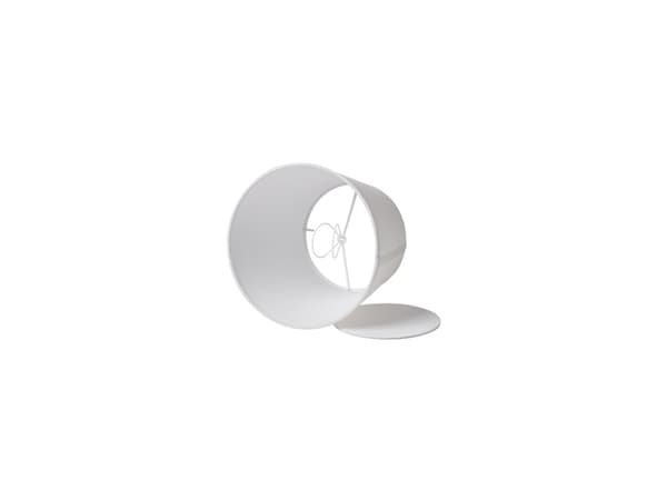LAMPSKÄRM EMMA DOMUS HÖJD 16,5 CM VIT