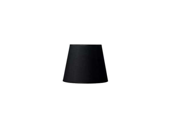 LAMPESKÆRM ISABELLA DOMUS H. 16,5 CM SORT/GULD