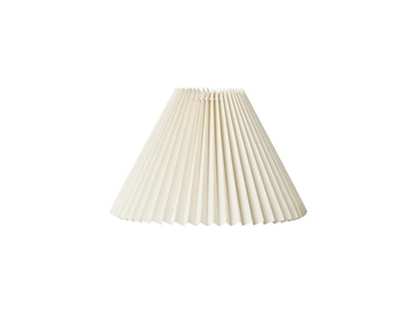PLISSESKÆRM EMMA PISO VÆG/PENDEL SIDE 21 CM CREME