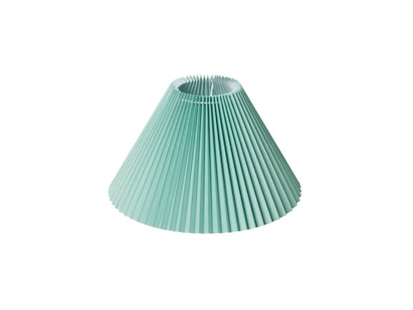 PLISSESKÆRM EMMA HACIENDA SIDE 27 CM GRØN