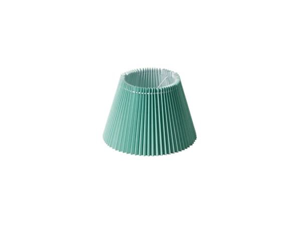 PLISSESKÆRM EMMA VILLA SIDE 18 CM GRØN