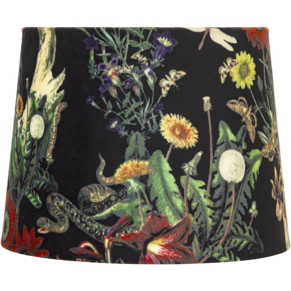 Isak Skärm 26cm, "wild Garden" Sammet Aneta Lighting