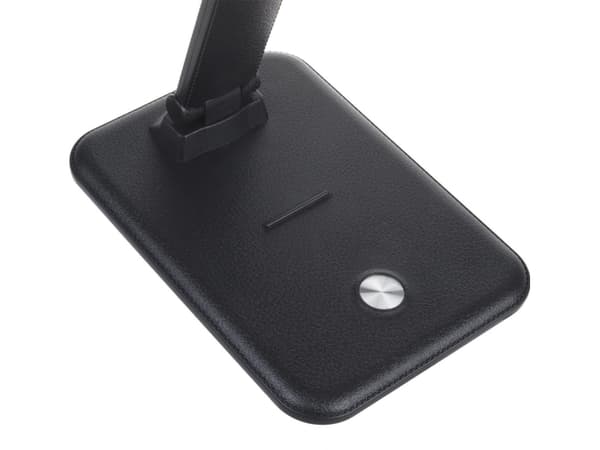 Maclean MCE614W Dimbar LED-bordslampe Justerbar sammenleggbar 9W IP20 3000K 4500K 6500K Svart