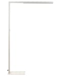 Miniatyrbild 1 av 11: LED-Golvlampa Silver Aluminium 194 cm Touch Dimknapp Rörelsesensor Modern Belysning Hemmakontor