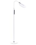 Miniatyrbild 6 av 11: Golvlampa LED Vit Syntetiskt Material 148 cm Slider Dimmer Modern Belysning Hemmakontor