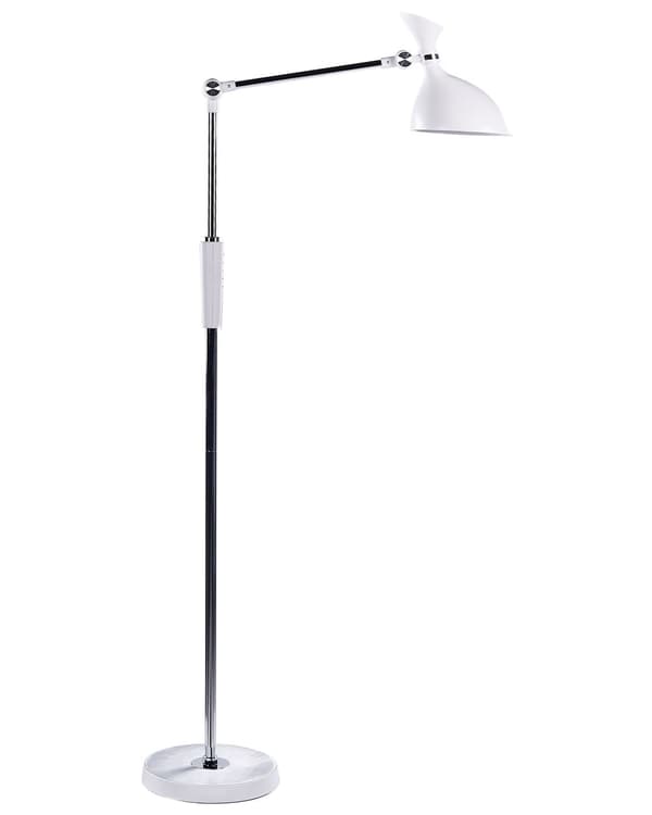 Golvlampa LED Vit Syntetmaterial 169 cm Dimmer CCT Modern Belysning Hemmakontor Vardagsrum