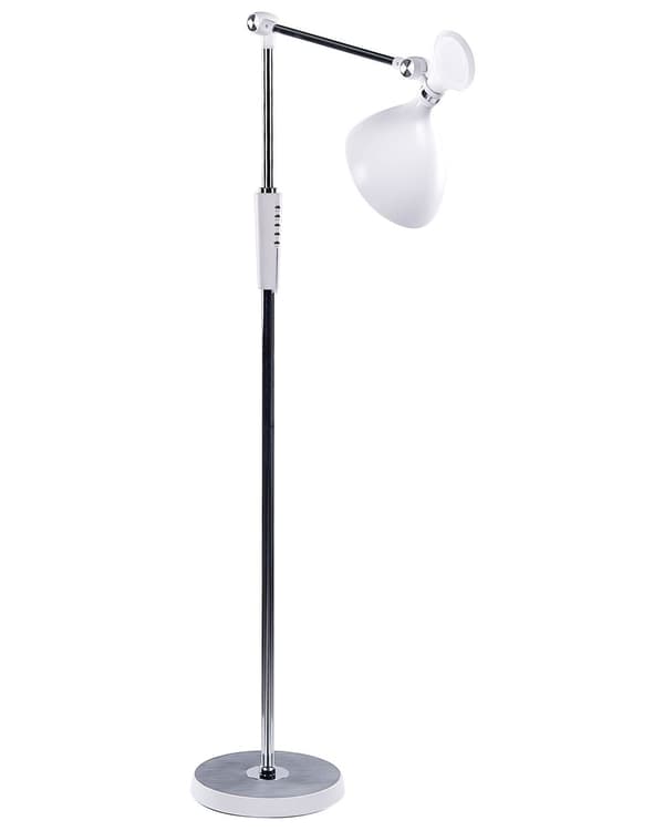 Golvlampa LED Vit Syntetmaterial 169 cm Dimmer CCT Modern Belysning Hemmakontor Vardagsrum