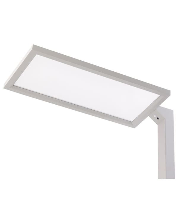 LED-golvlampa Silver Aluminium 196 cm Höjd Touch Switch Dimning Rörelsesensor Modern Belysning Hemmakontor