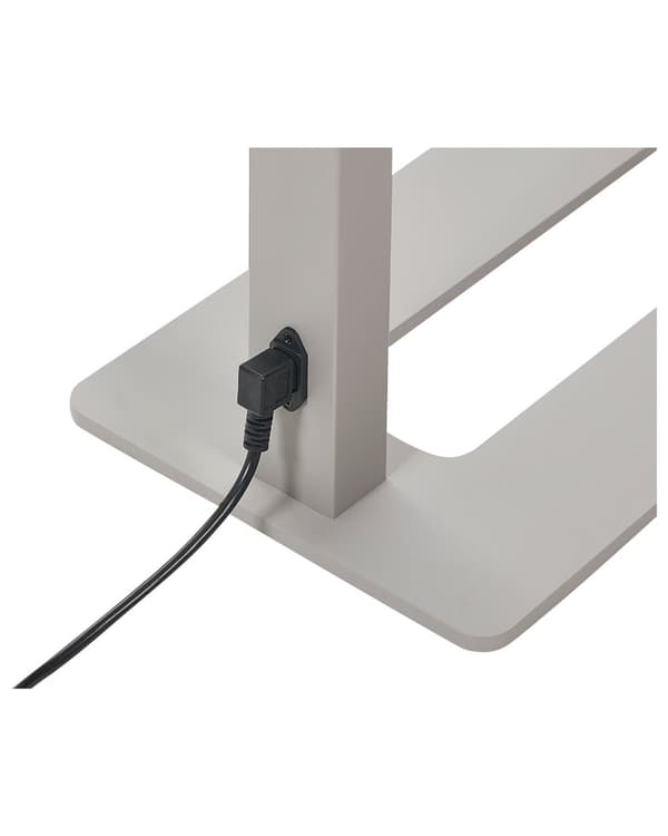LED-golvlampa Silver Aluminium 196 cm Höjd Touch Switch Dimning Rörelsesensor Modern Belysning Hemmakontor
