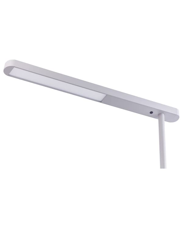 LED-golvlampa Silver Aluminium 186 cm Höjd Strömbrytare Modern Industriell Belysning Hemmakontor